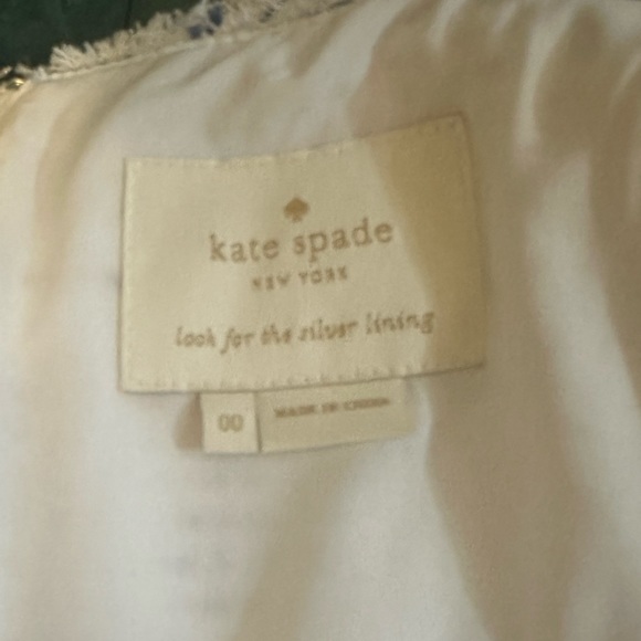 NWOT Kate Spade Plunge Neckline Bouclé Mini Dress multi-tweed sheath XXS - Picture 2 of 15